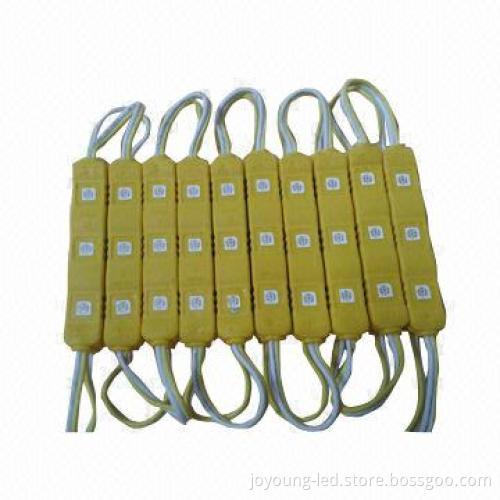 IP65/12V/18 to 20lm 3-piece 5050 Water-resistant LED Injection Modules